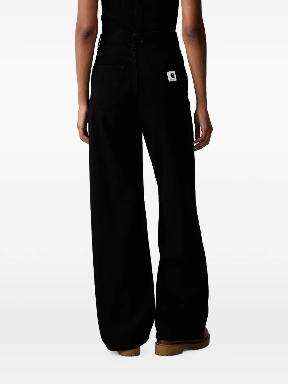 Carhartt WIP Jane wide-leg jeans Zwart