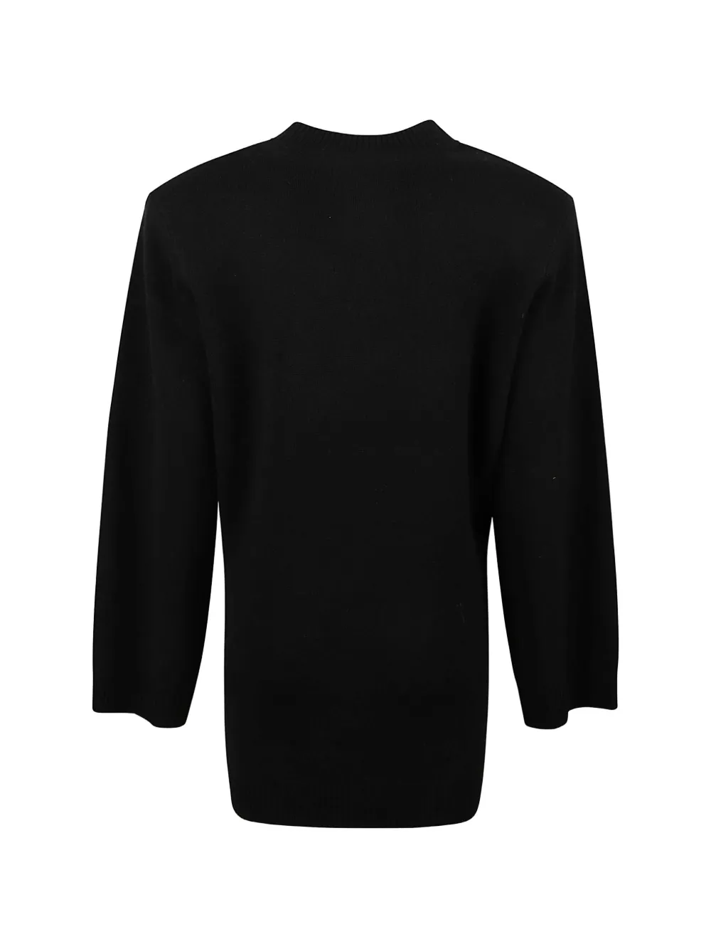 IRO Legacy long-sleeved knitted mini dress Zwart