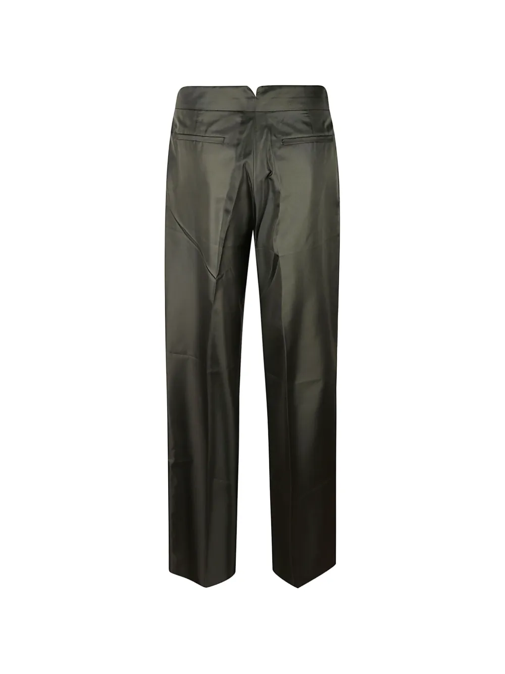 SA SU PHI Straight plooibroek Groen