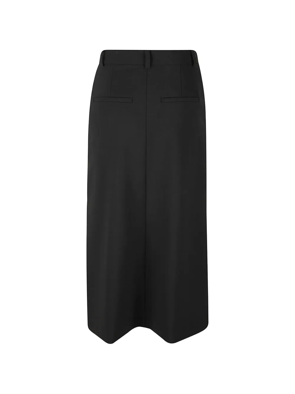 IRO button-embellished wrap midi skirt Zwart