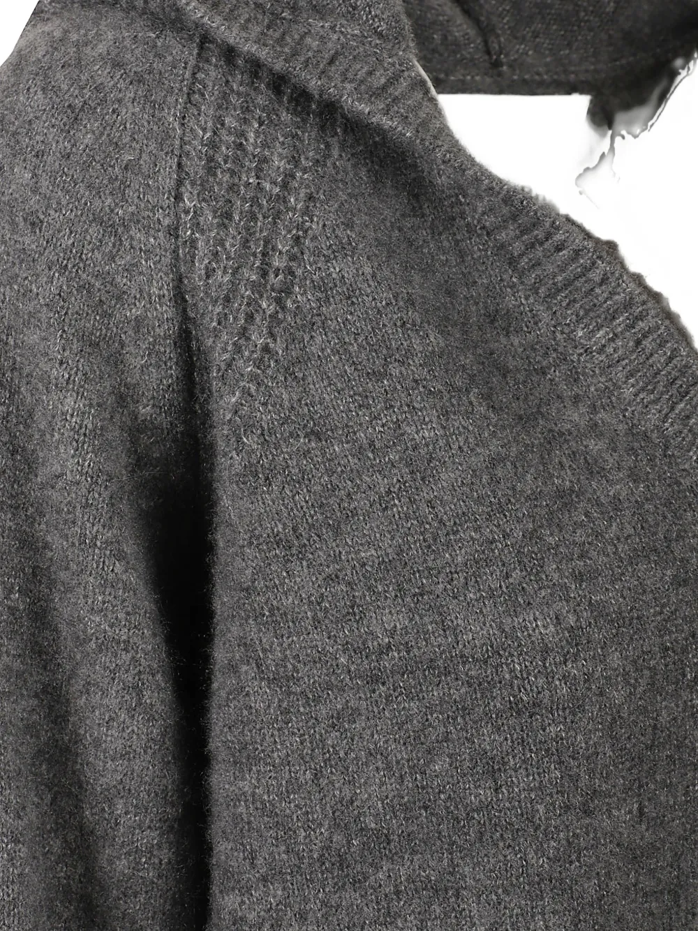 SA SU PHI raglan-sleeve V-neck sweater Grijs