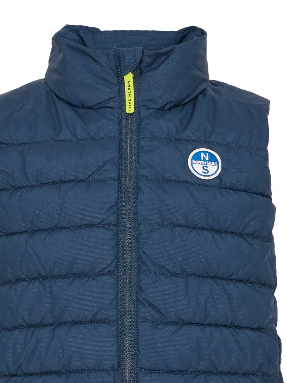 North Sails Kids Bodywarmer met logopatch Blauw