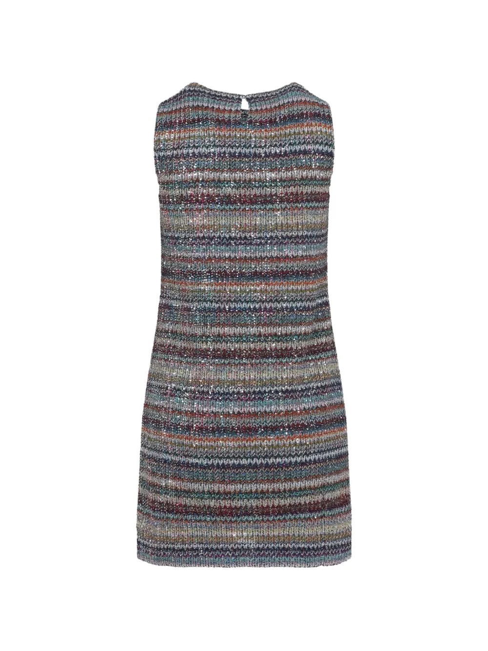 Missoni Caperdoni mini-jurk verfraaid met pailletten Blauw