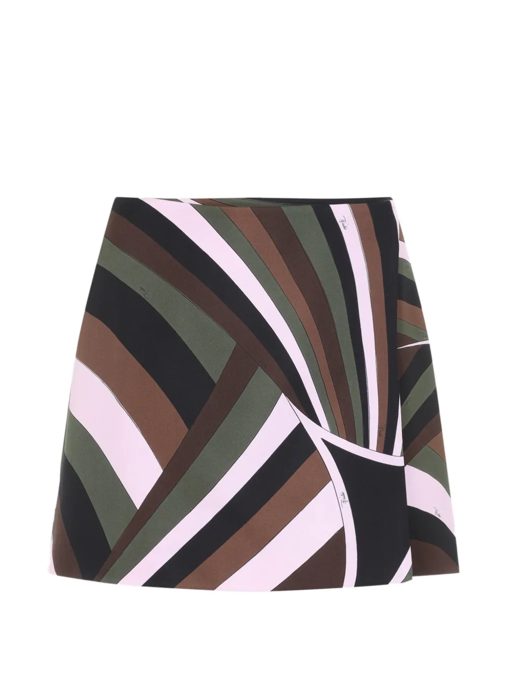 PUCCI Iride print silk skirt