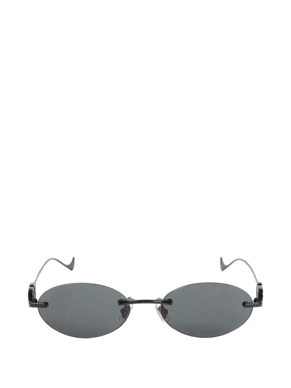 VALENTINO GARAVANI EYEWEAR VLogo oval-frame sunglasses