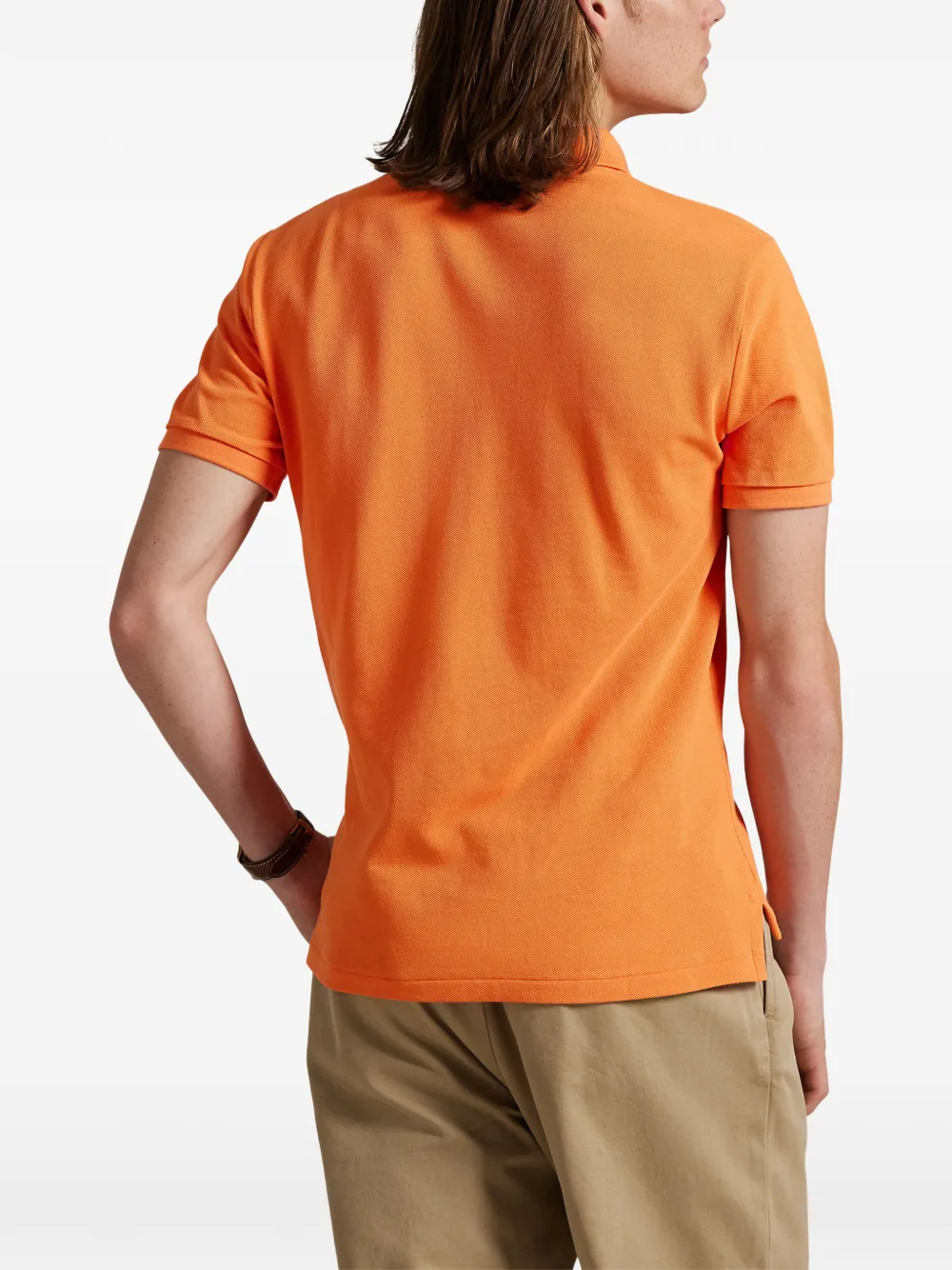 Polo Ralph Lauren Poloshirt met geborduurd logo Oranje