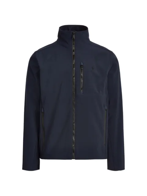 Polo Ralph Lauren logo-embroidered zip-up jacket