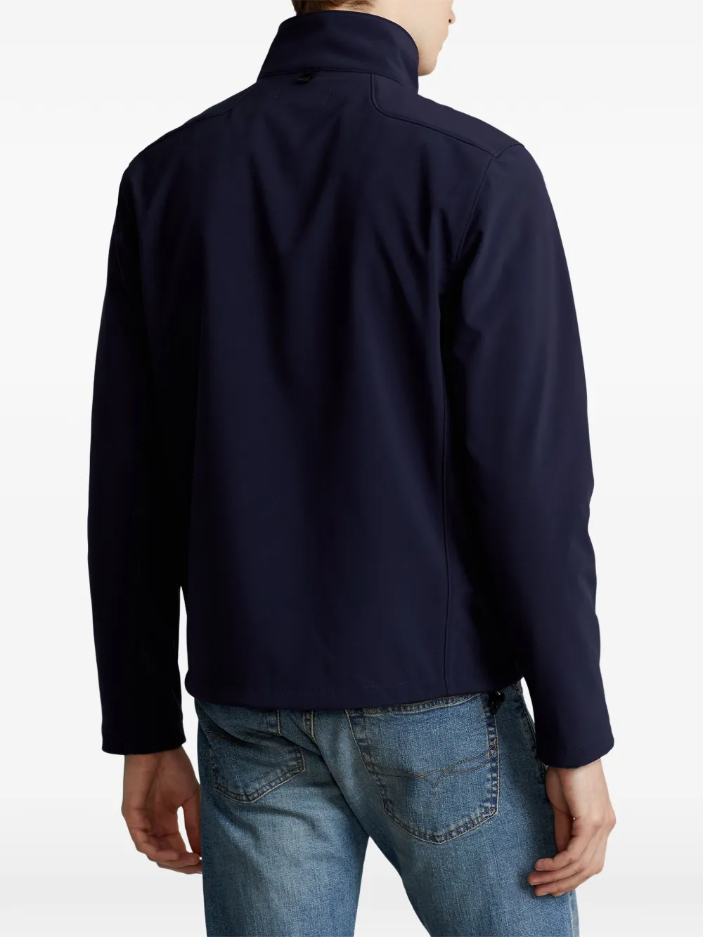 Polo Ralph Lauren Jack met geborduurd logo en rits Blauw