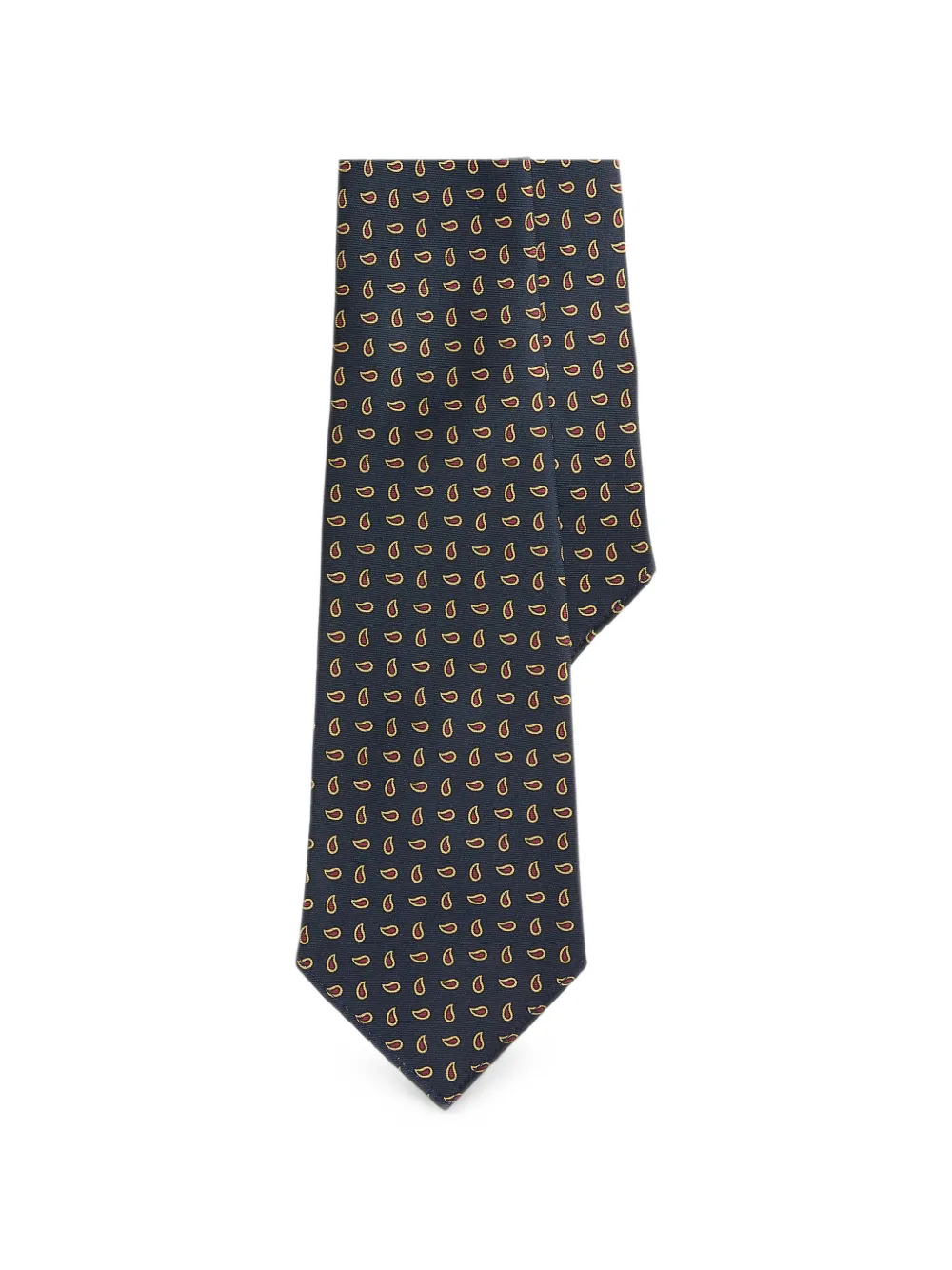 Polo Ralph Lauren Cravatta in seta con stampa paisley - Blu