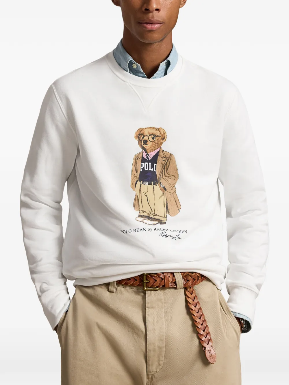 Polo Ralph Lauren Polo Bear sweatshirt Wit