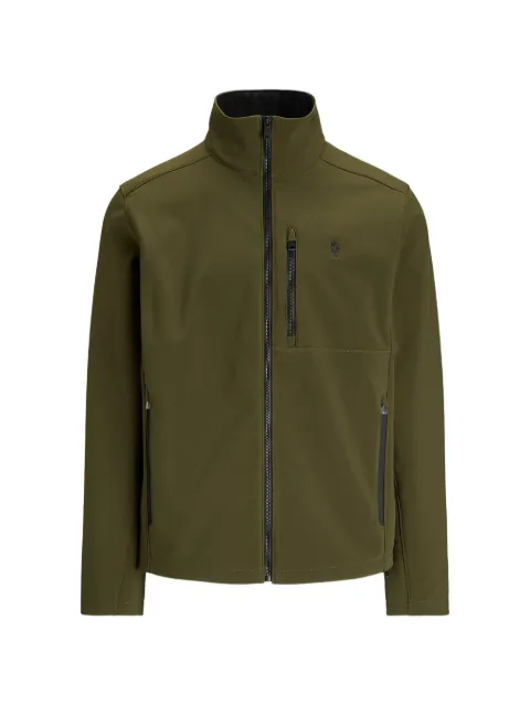 Polo Ralph Lauren logo-embroidered zip-up jacket