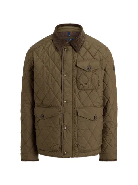 Polo Ralph Lauren quilted corduroy-collar jacket
