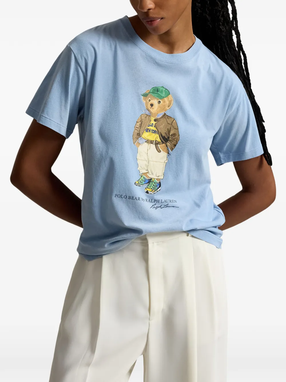 Polo Ralph Lauren Katoenen T-shirt Blauw