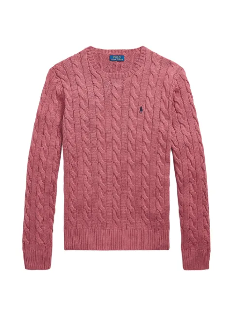 Polo Ralph Lauren pull à maille torsadé