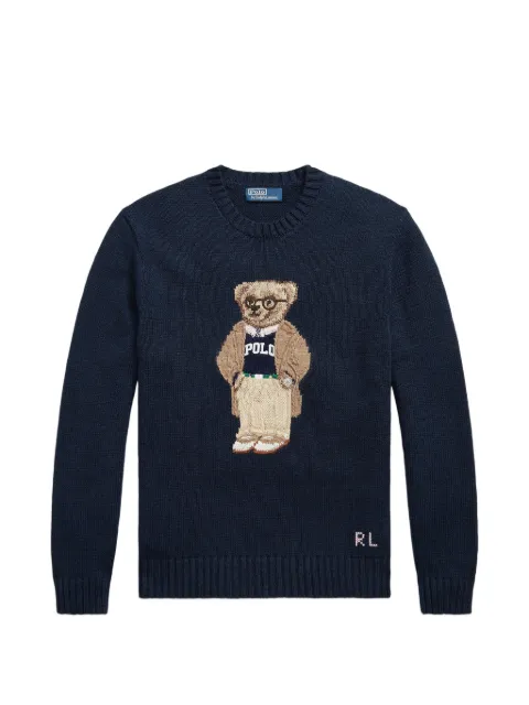 Polo Ralph Lauren Polo Bear intarsia-knit sweater