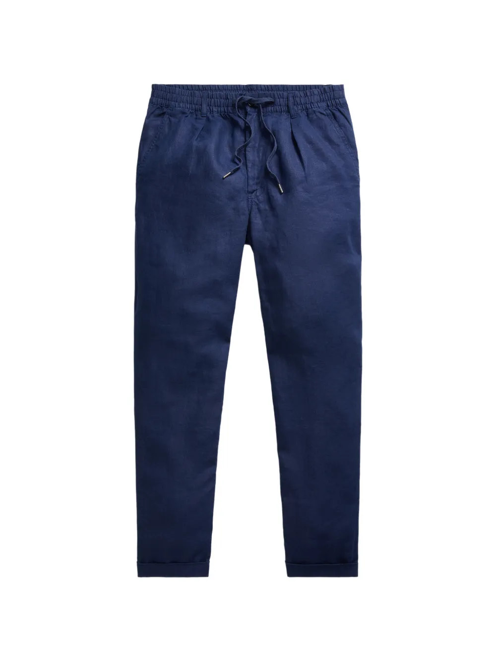 Polo Ralph Lauren drawstring-waist linen trousers - Blu