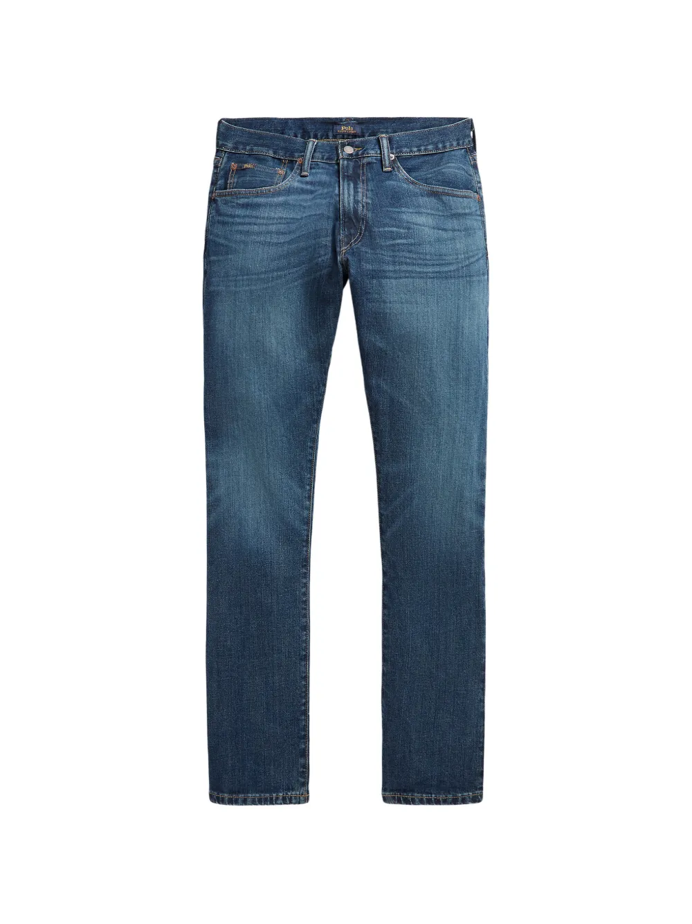 Polo Ralph Lauren whiskered slim-fit jeans - Blu