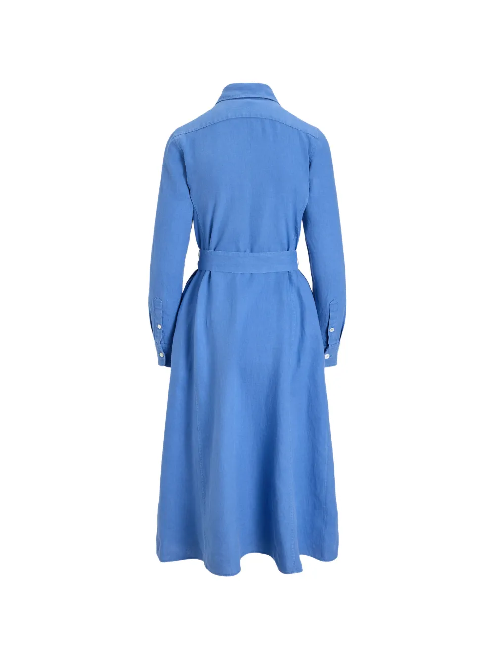 Polo Ralph Lauren Blousejurk met ceintuur Blauw