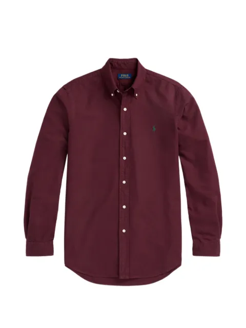 Polo Ralph Lauren logo-embroidered button-down shirt
