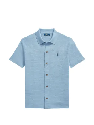 Polo Ralph Lauren Pony-motif short-sleeve Shirt | Blue | FARFETCH
