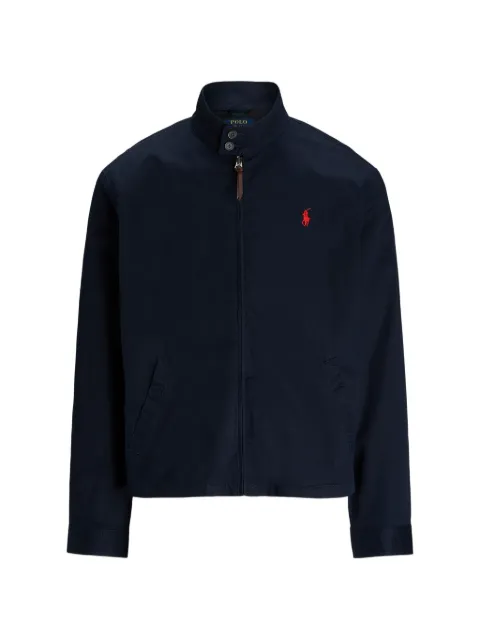 Polo Ralph Lauren logo-embroidered zip-up jacket