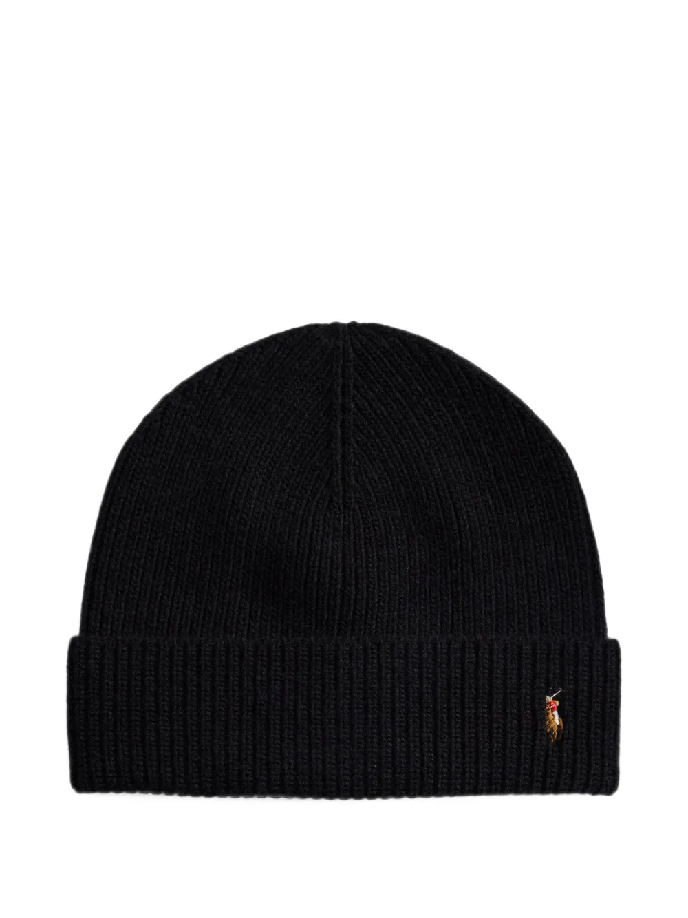 Polo Ralph Lauren ribbed-knit beanie hat · One Size