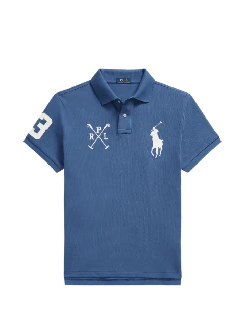 Polo Ralph Lauren logo-embroidered piqué polo shirt