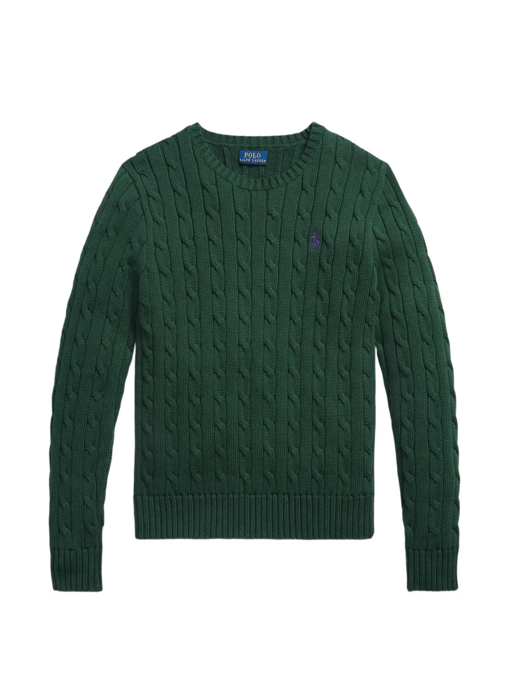 Polo Ralph Lauren cable-knit embroidered-logo sweater