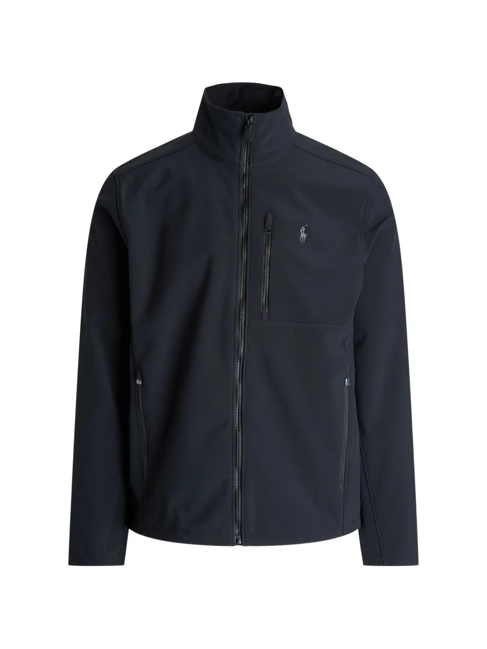 Polo Ralph Lauren logo-embroidered zip-up jacket - Nero