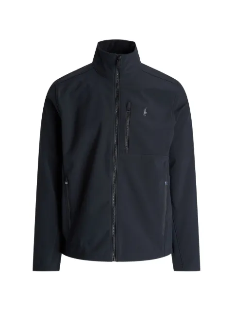Polo Ralph Lauren logo-embroidered zip-up jacket