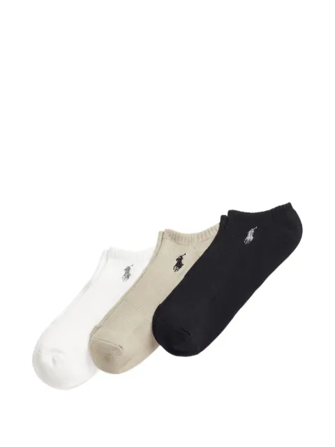 Polo Ralph Lauren Polo Pony embroidered socks (set of three)