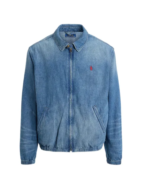 Polo Ralph Lauren logo-embroidered denim jacket