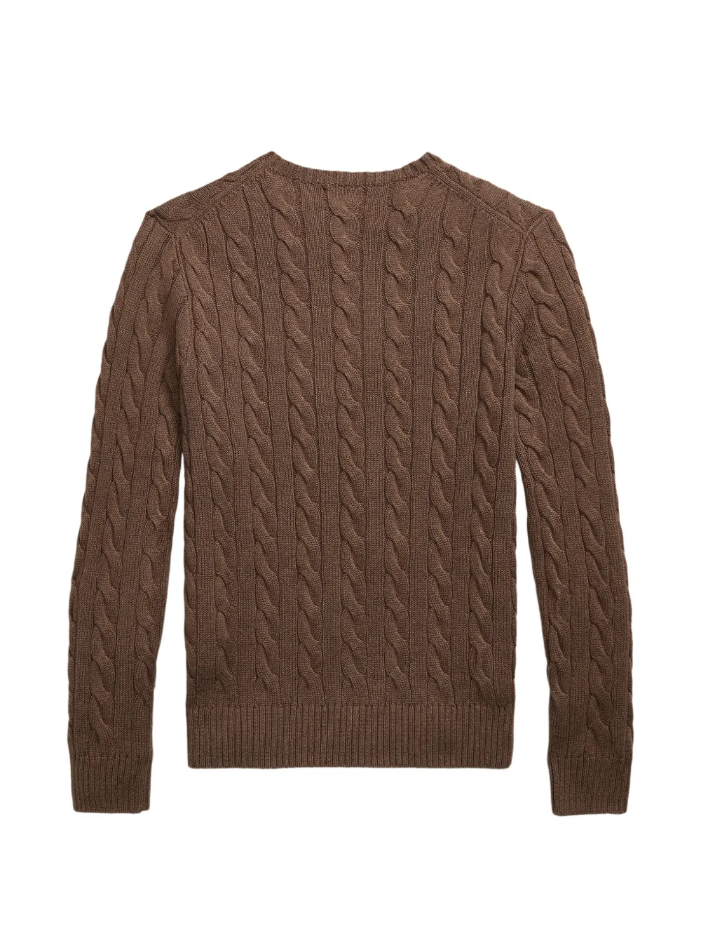 Polo Ralph Lauren cable-knit cotton sweater Bruin