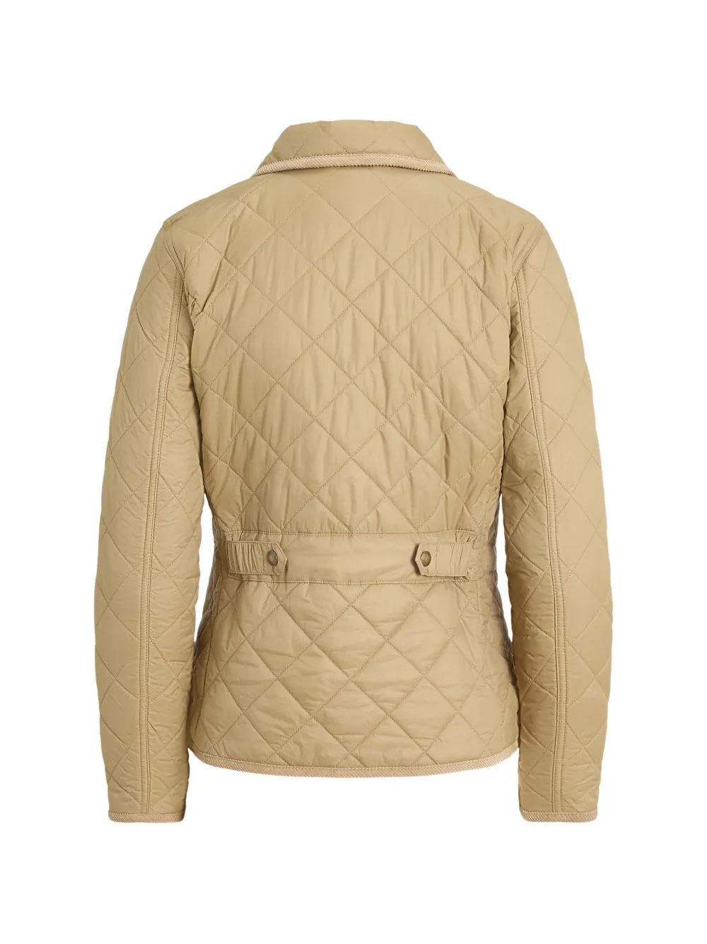 Polo Ralph Lauren Gewatteerd jack met geborduurd logo Beige
