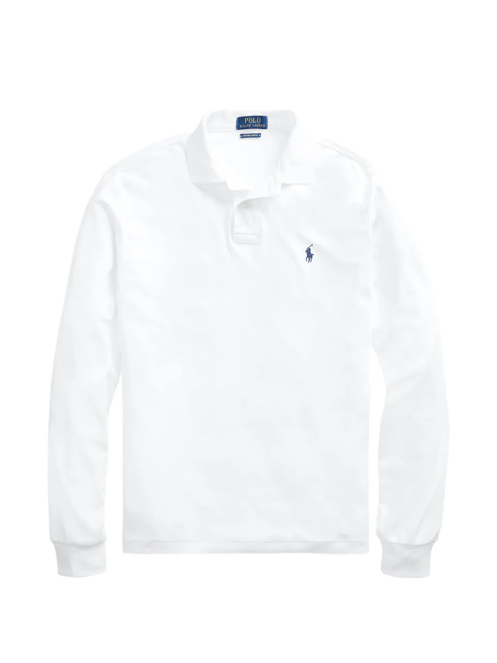 Polo Ralph Lauren logo-embroidered long-sleeve polo shirt