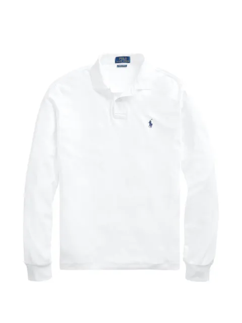 Polo Ralph Lauren logo-embroidered long-sleeve polo shirt