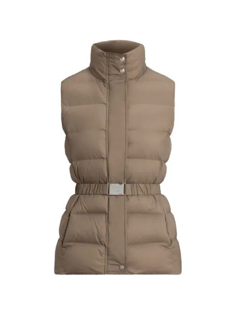 Lauren Ralph Lauren quilted belted gilet