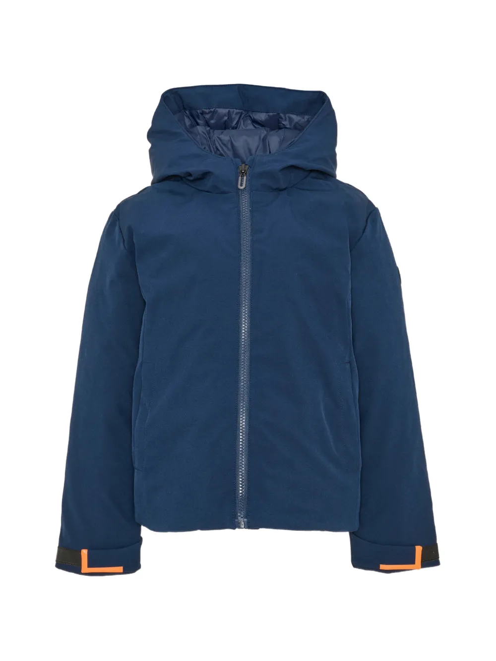 North Sails Kids quilted hooded jacket - Blu
