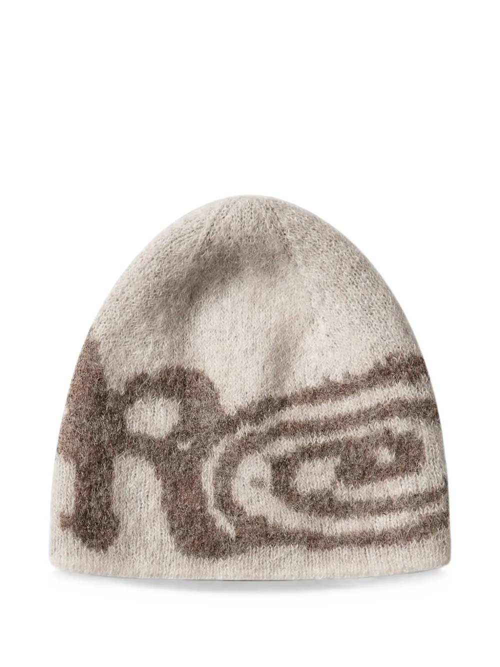 Roa Vortex Beanie Hat In Neutral