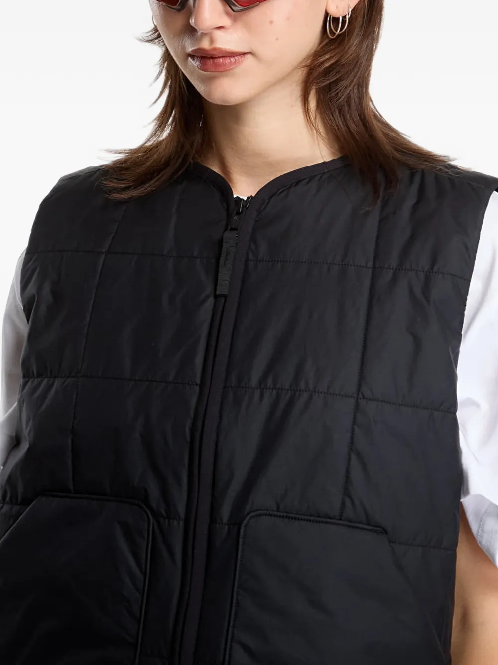 The North Face Lhotse quilted gilet Grijs