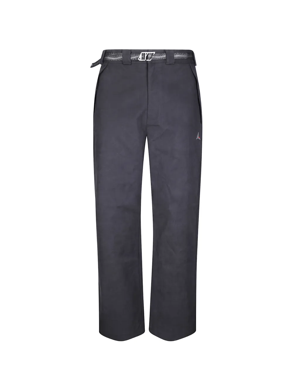 Roa Centipede Buckle Chino Trousers In Black