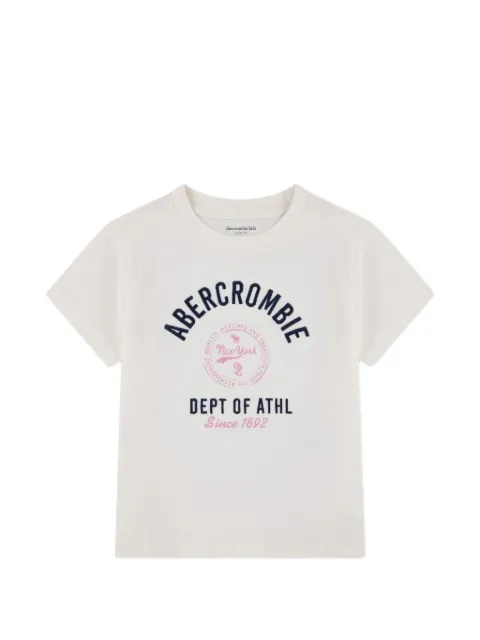 ABERCROMBIE FITCH KIDS Y2K Core Classic logo-print cotton T-shirt