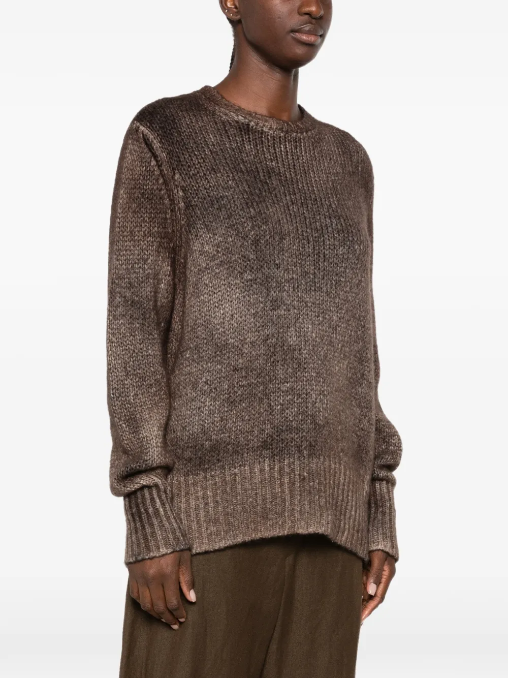 Avant Toi ribbed-knit sweater Bruin