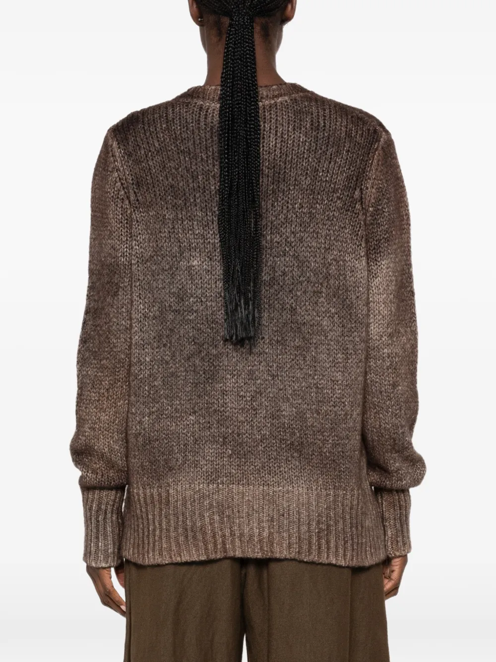 Avant Toi ribbed-knit sweater Bruin