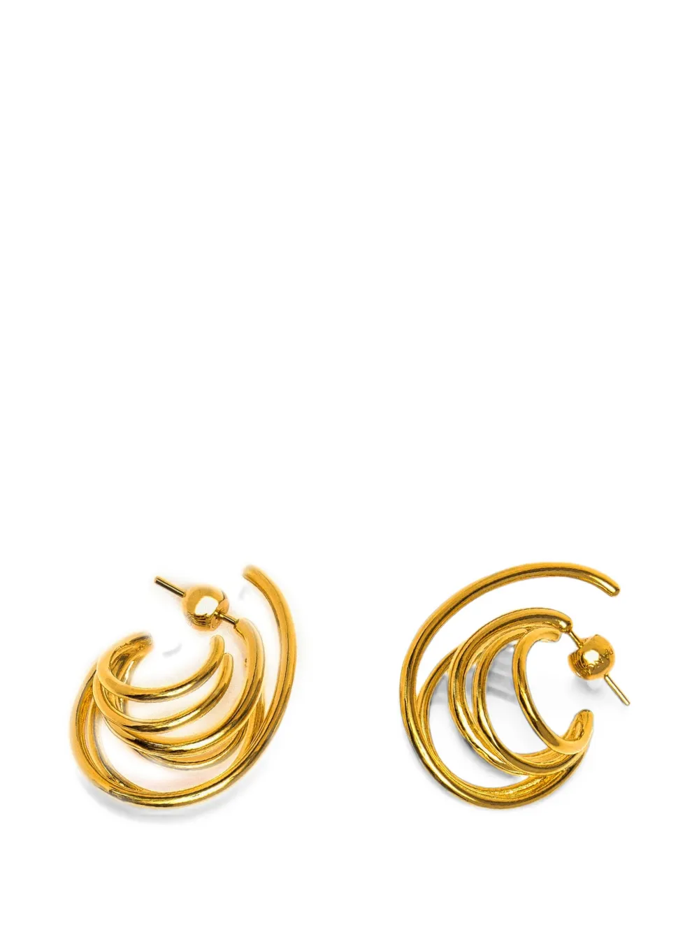 Panconesi Orbit post-back-fastening earrings