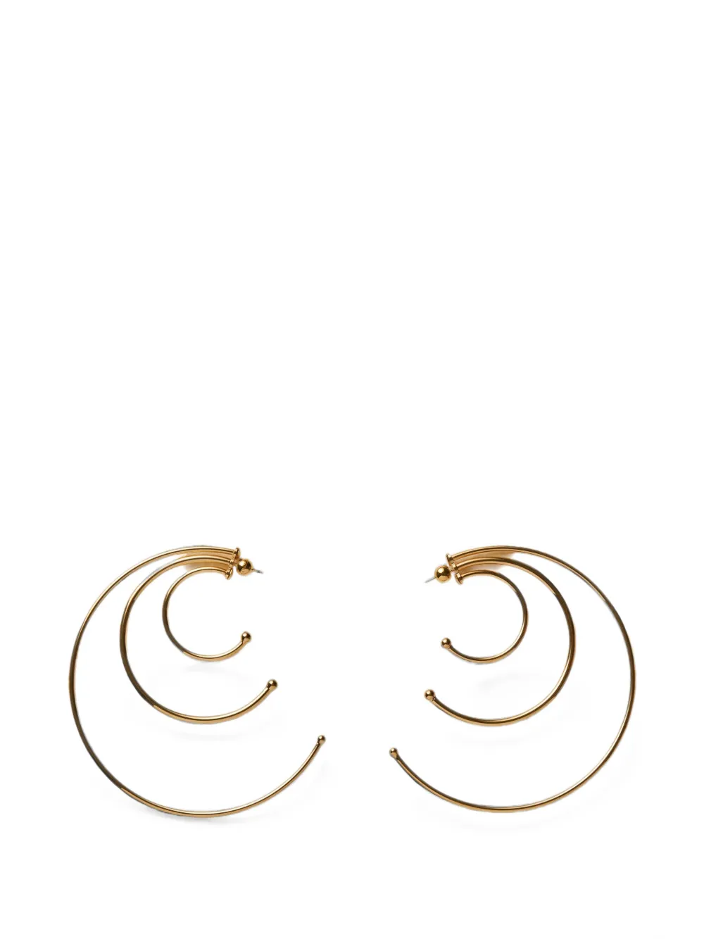 Panconesi Solar triple-hoop earrings · OS