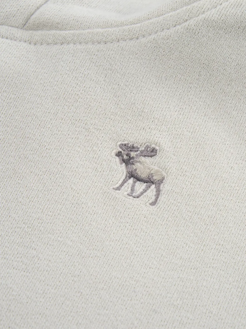 ABERCROMBIE FITCH KIDS Hoodie met geborduurd logo Grijs