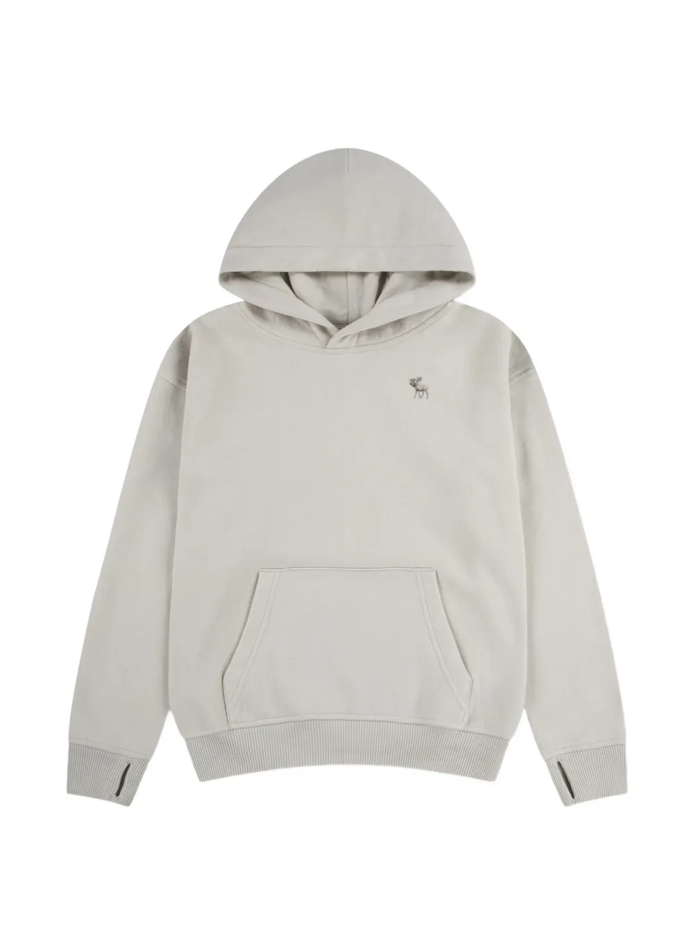 ABERCROMBIE FITCH KIDS Hoodie mit Logo-Stickerei - Grau