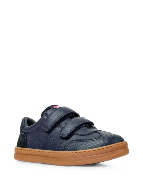 Camper Kids touch-strap leather sneakers