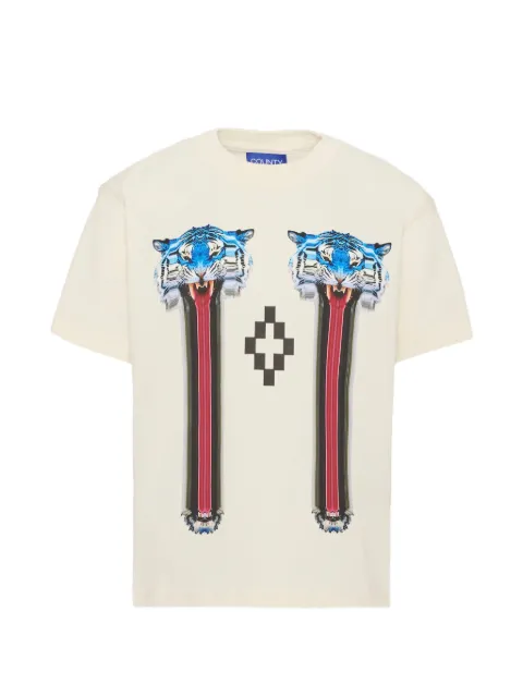 COUNTY OF MILAN camiseta tigres y logo estampado